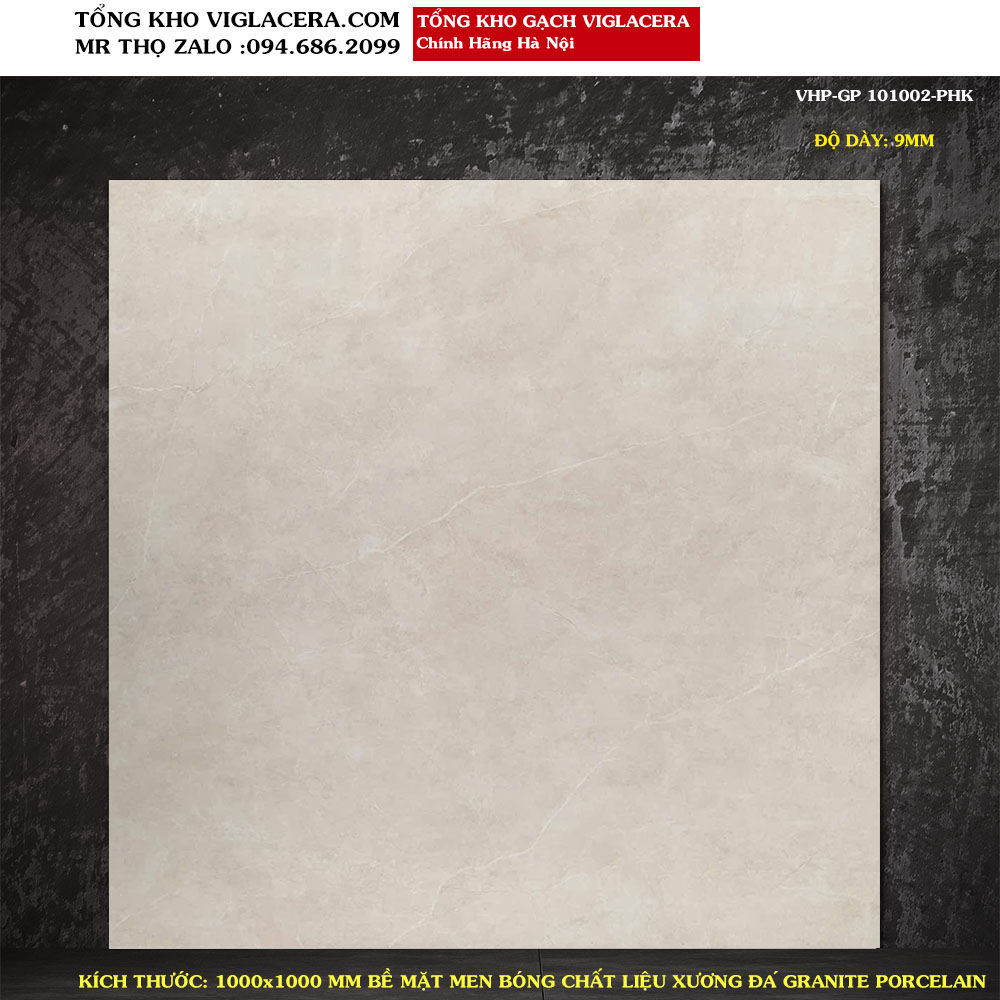 Gạch lát nền Viglacera 100x100 cm VHP-GP101002 Loại A1